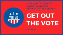 Congratulations on achieving record student voter turnout