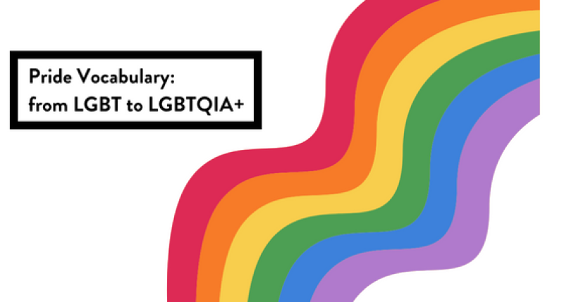 pride vocabulary from LGBT to LGBTQIA+