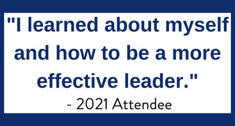 Quote I learned about myself and how to be a more effective leader.