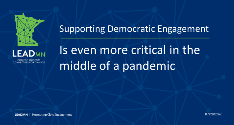 Supporting Democratic Engagement