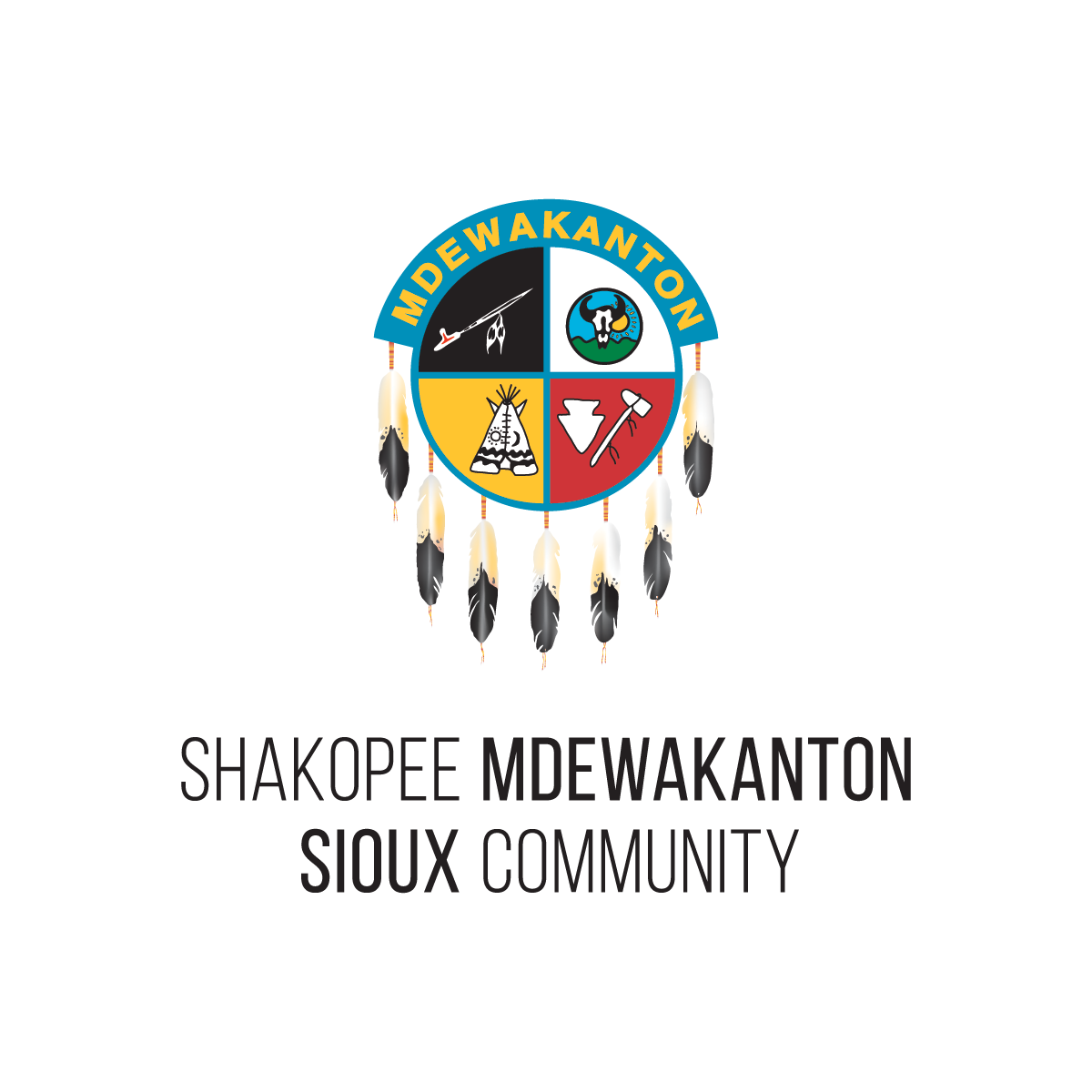logo for shakopee mdewakanton sioux community